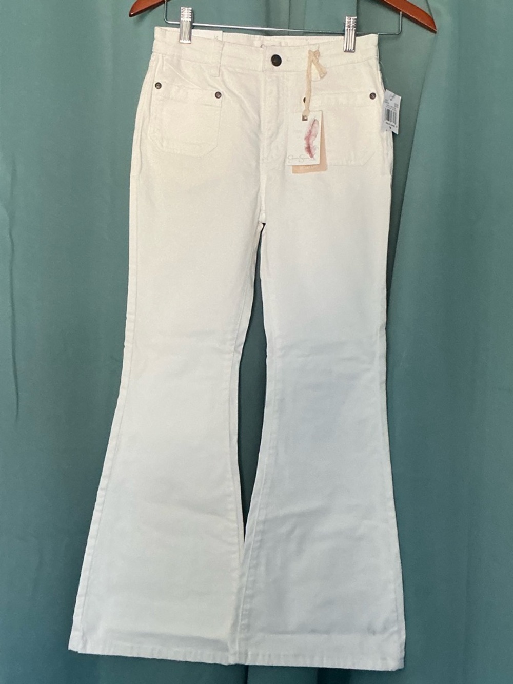 Jessica Simpson Cream Flared Jeans for Kids
